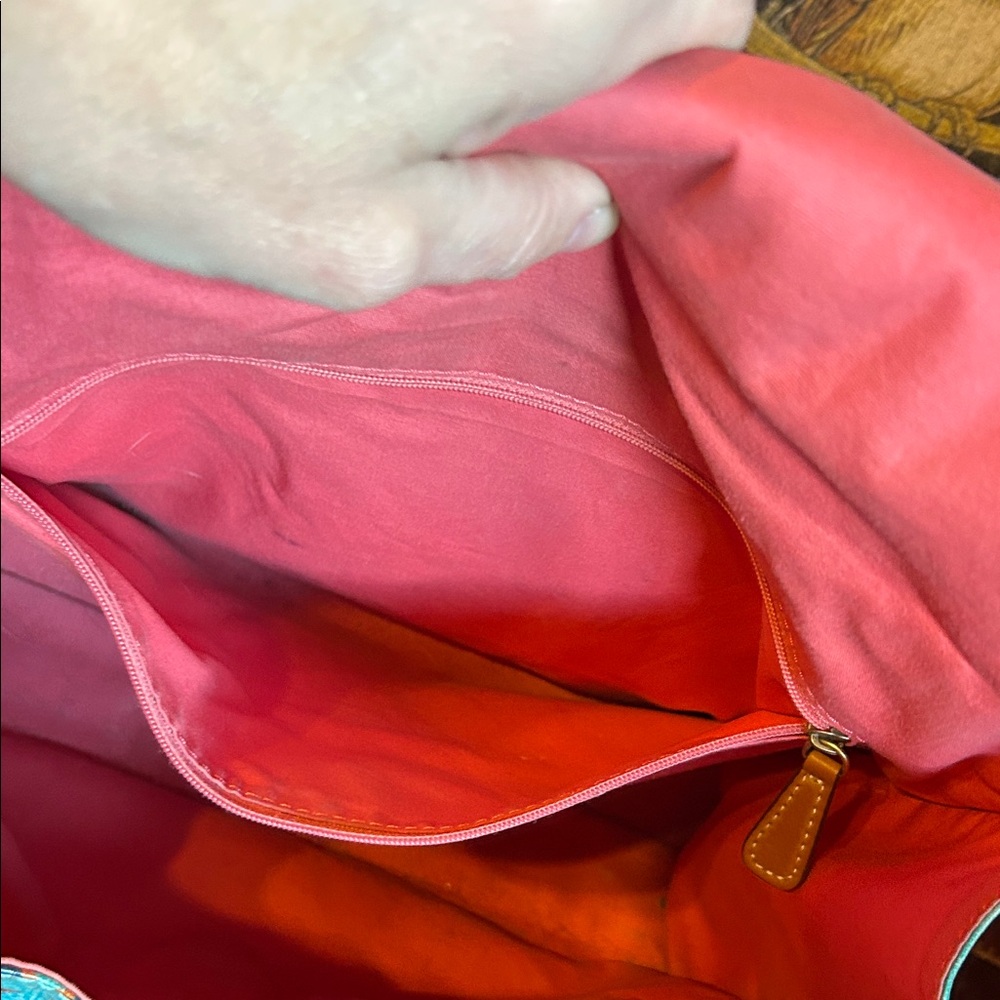 Waterproof Teal and Blue messenger bag from Fossil - Picture 5 of 6
